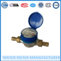 Brass Body, Dry Dial Type, Single Jet Water Meter